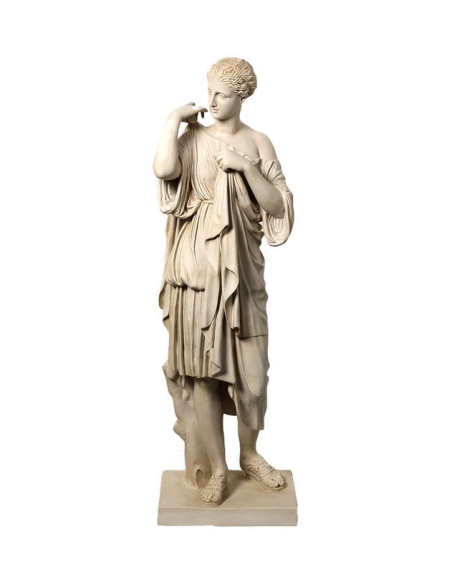 Artemis dite Diane de Gabies - Statue en taille réelle de Praxitele - Déesse romaine de la chasse et de la lune Artemis dite Diane de Gabies - Statue en taille réelle de Praxitele - Déesse romaine de la chasse et de la lune