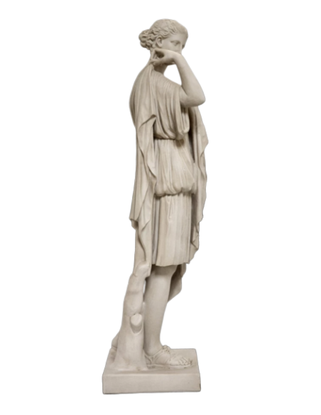 Artemis dite Diane de Gabies - Statue en taille réelle de Praxitele - Déesse romaine de la chasse et de la lune Artemis dite Diane de Gabies - Statue en taille réelle de Praxitele - Déesse romaine de la chasse et de la lune