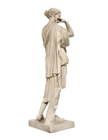 Artemis dite Diane de Gabies - Statue en taille réelle de Praxitele - Déesse romaine de la chasse et de la lune Artemis dite Diane de Gabies - Statue en taille réelle de Praxitele - Déesse romaine de la chasse et de la lune