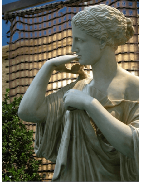 Artemis dite Diane de Gabies - Statue en taille réelle de Praxitele - Déesse romaine de la chasse et de la lune Artemis dite Diane de Gabies - Statue en taille réelle de Praxitele - Déesse romaine de la chasse et de la lune