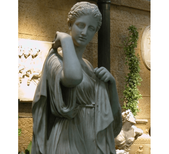 Artemis dite Diane de Gabies - Statue en taille réelle de Praxitele - Déesse romaine de la chasse et de la lune