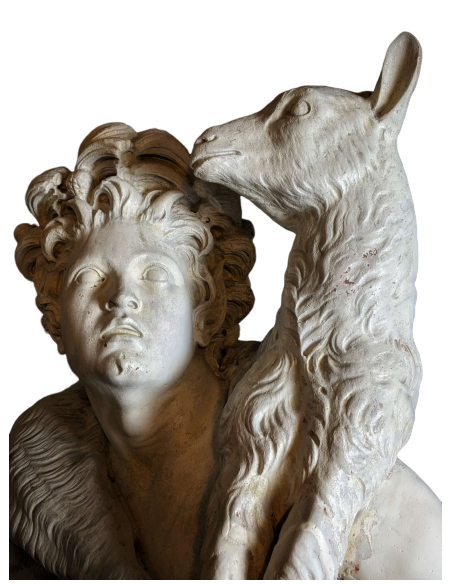 Fauna with the kid or Wildlife Kid by Pierre Lepautre Louvre - life-size statue Fauna with the kid or Wildlife Kid by Pierre Lepautre Louvre - life-size statue