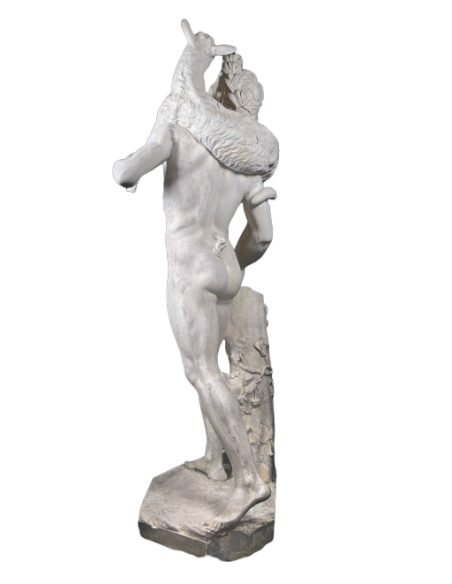 Fauna with the kid or Wildlife Kid by Pierre Lepautre Louvre - life-size statue Fauna with the kid or Wildlife Kid by Pierre Lepautre Louvre - life-size statue