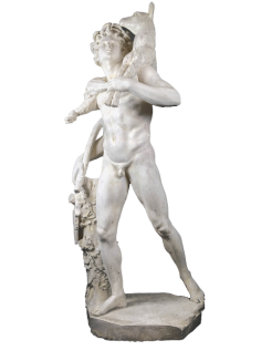 Faune au chevreau par Pierre Lepautre Louvre - statue taille réelle