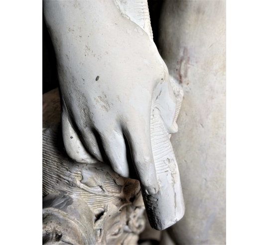 Faune au chevreau par Pierre Lepautre Louvre - statue taille réelle