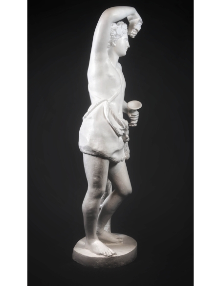 Dioniso o Baco dios del vino, el teatro y la locura -estatua de tamaño real Dioniso o Baco dios del vino, el teatro y la locura -estatua de tamaño real