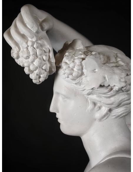 Dioniso o Baco dios del vino, el teatro y la locura -estatua de tamaño real Dioniso o Baco dios del vino, el teatro y la locura -estatua de tamaño real