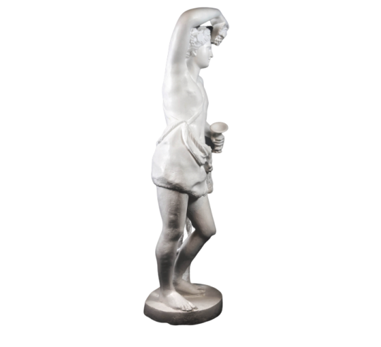 Dionysos or Bacchus god of wine, theatre and madness - life-size statue