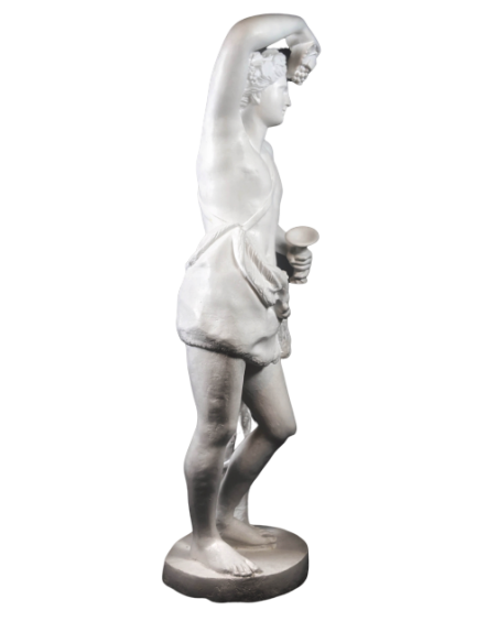 Dioniso o Baco dios del vino, el teatro y la locura -estatua de tamaño real Dioniso o Baco dios del vino, el teatro y la locura -estatua de tamaño real