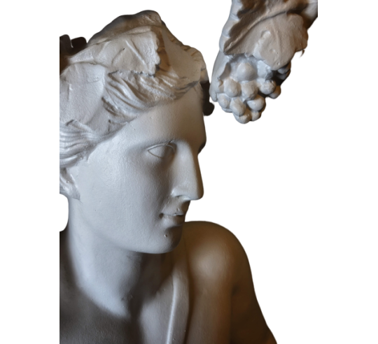 Dionysos or Bacchus god of wine, theatre and madness - life-size statue