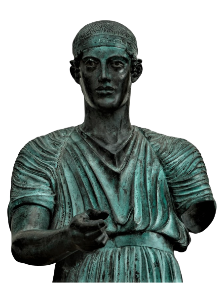 Aurige de Delphes - statue grandeur nature Aurige de Delphes - statue grandeur nature