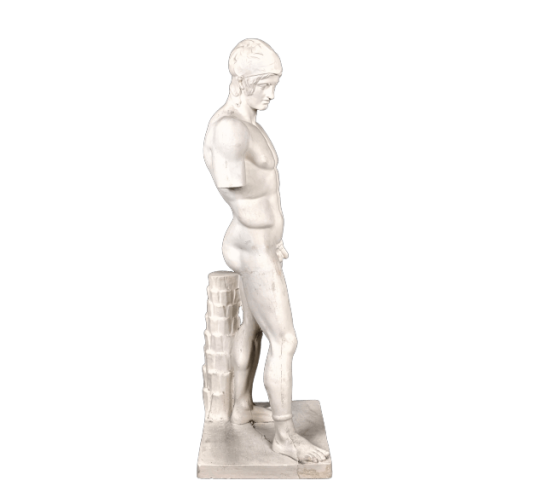 Estatua del dios Marte o Ares Borghese - Museo del Louvre - estatua de tamaño real