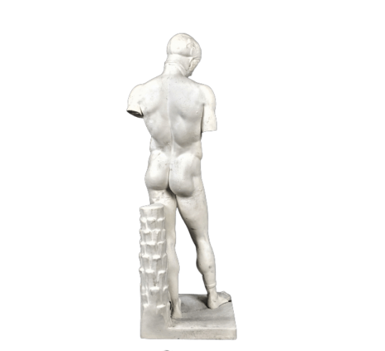Statue du dieu Mars ou Arès Borghèse - Musée du Louvre - statue grandeur nature