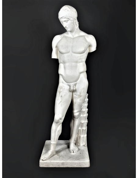 Statue of the god Mars or Ares Borghese - Louvre Museum - life-size statue Statue of the god Mars or Ares Borghese - Louvre Museum - life-size statue