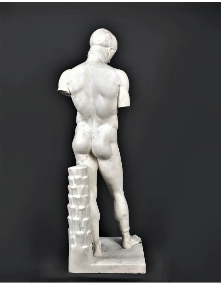 Statue of the god Mars or Ares Borghese - Louvre Museum - life-size statue Statue of the god Mars or Ares Borghese - Louvre Museum - life-size statue