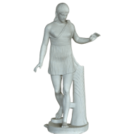 Statue de jeune femme victorieuse ou Atalante de Praxitèle - Statue grandeur nature