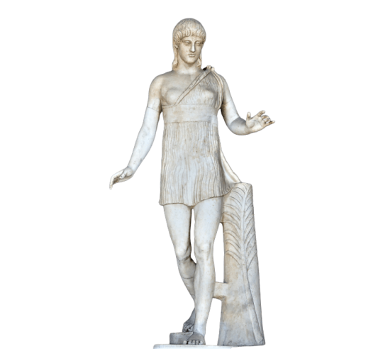 Estatua de mujer joven victoriosa o Atalante por Pasiteles el joven - Estatua de tamaño real