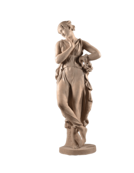 Danseuse, le doigt au menton de canova - statue taille réelle