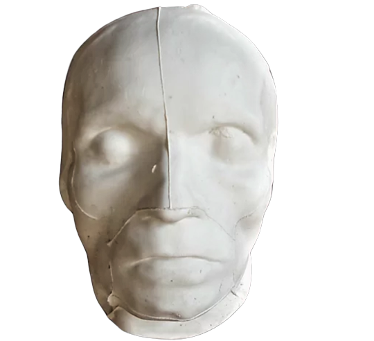 Mortuary mask of Beethoven (dead)