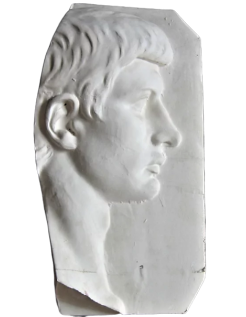 Profile face of a Roman nobleman