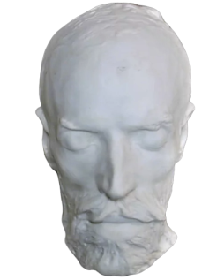 Mortuary mask of Jean-Baptiste Carpeaux