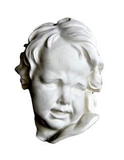 Buste enfant en pleurs par Pierre Puget