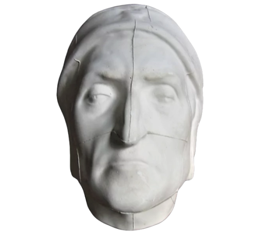 Dante Bust Statue - Poet - Made in Europe - High-quality - Decor