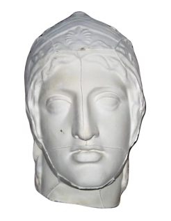 Bust of Ares Borghese (or Mars Borghese) Louvre Museum.