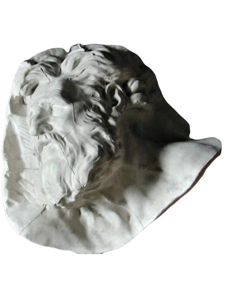 Diogène par Pierre Puget, détail du relief sculpté Alexandre et Diogène
