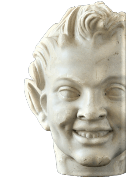 Busto de sátiro risueno Busto de sátiro risueno
