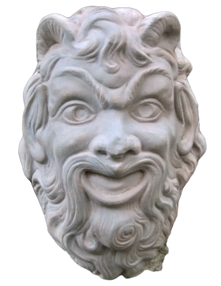 Máscara de sátiro de Pompeya