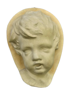 Visage d'enfant style baroque holandais