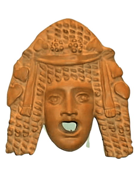 Masque de comédie grecque