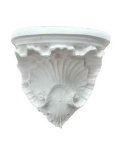 Louis XV style shell console wall