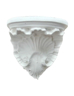 Mensula concha de estilo Luis XV