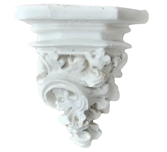 Gothic style wall console