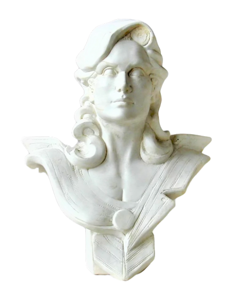 Busto de Marianne del bicentenario de la Revolución Francesa por Roger Louis Chavanon Busto de Marianne del bicentenario de la Revolución Francesa por Roger Louis Chavanon