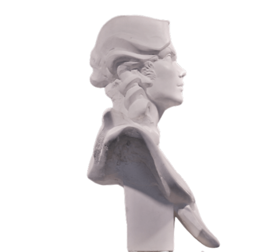 Busto de Marianne del bicentenario de la Revolución Francesa por Roger Louis Chavanon