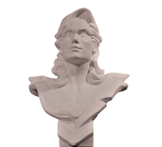 Bust of Marianne for the bi-centenary of the French Revolution by Roger Louis Chavanon