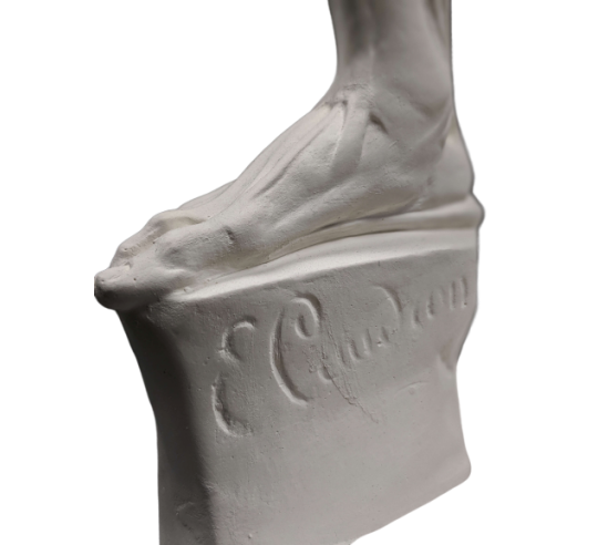 El  écorché combatiente por Jacques-Eugene Caudron