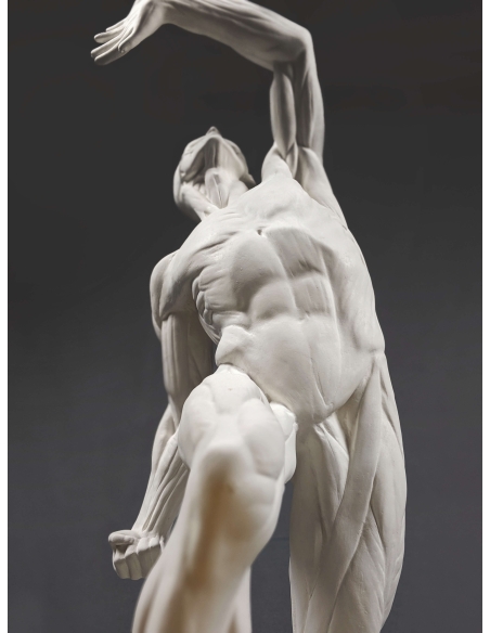 El  écorché combatiente por Jacques-Eugene Caudron