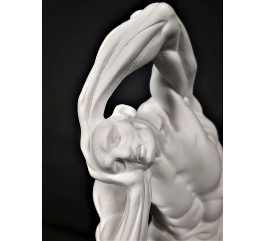 Écorché  by Pierre Puget (formerly attributed to Michelangelo)