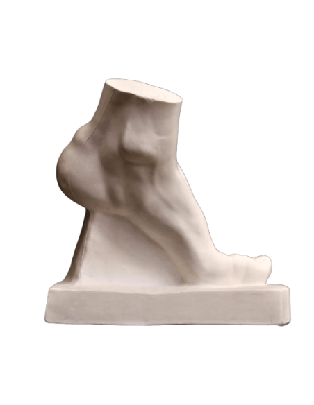 Pied gauche de gladiateur par Agasias d'Ephèse