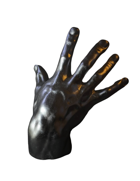 Estudio de mano derecha a partir de estatua antigua