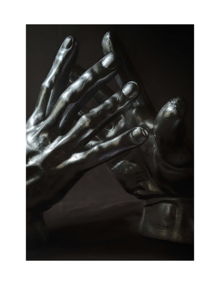 Etude de main droite d'après statue antique