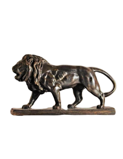 Lion qui marche par Antoine-Louis Barye
