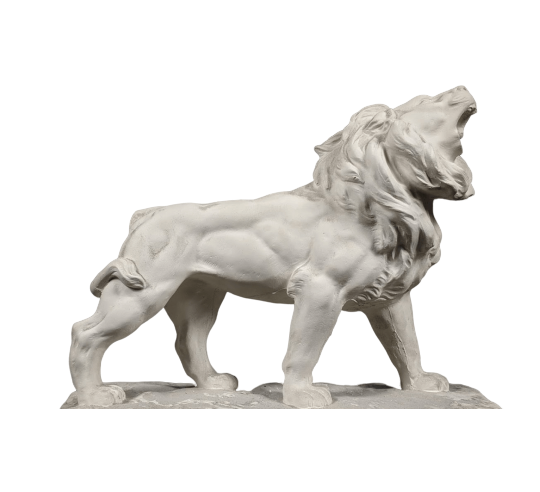 Roaring Lion by Antoine-Louis Barye