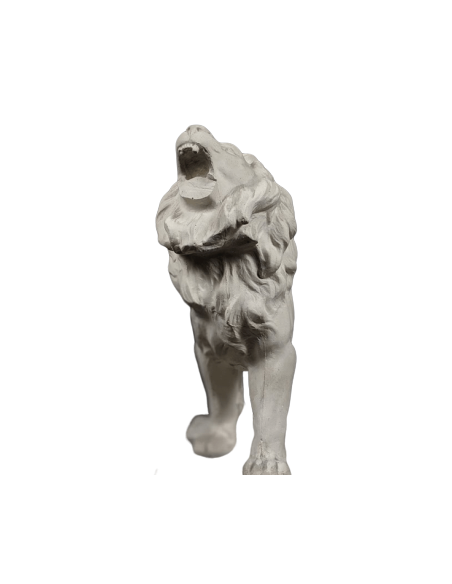 León rugiente por Antoine-Louis Barye