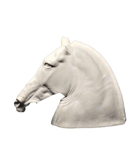 Cabeza de caballo antigua