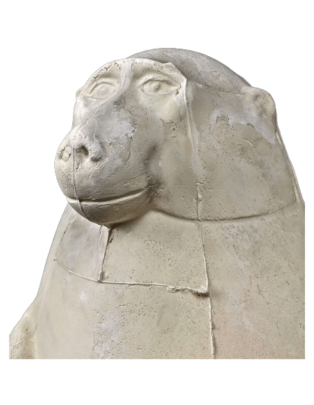 Thoth represented as a baboon or Papio cynocephalus - Louvre museum Thoth represented as a baboon or Papio cynocephalus - Louvre museum